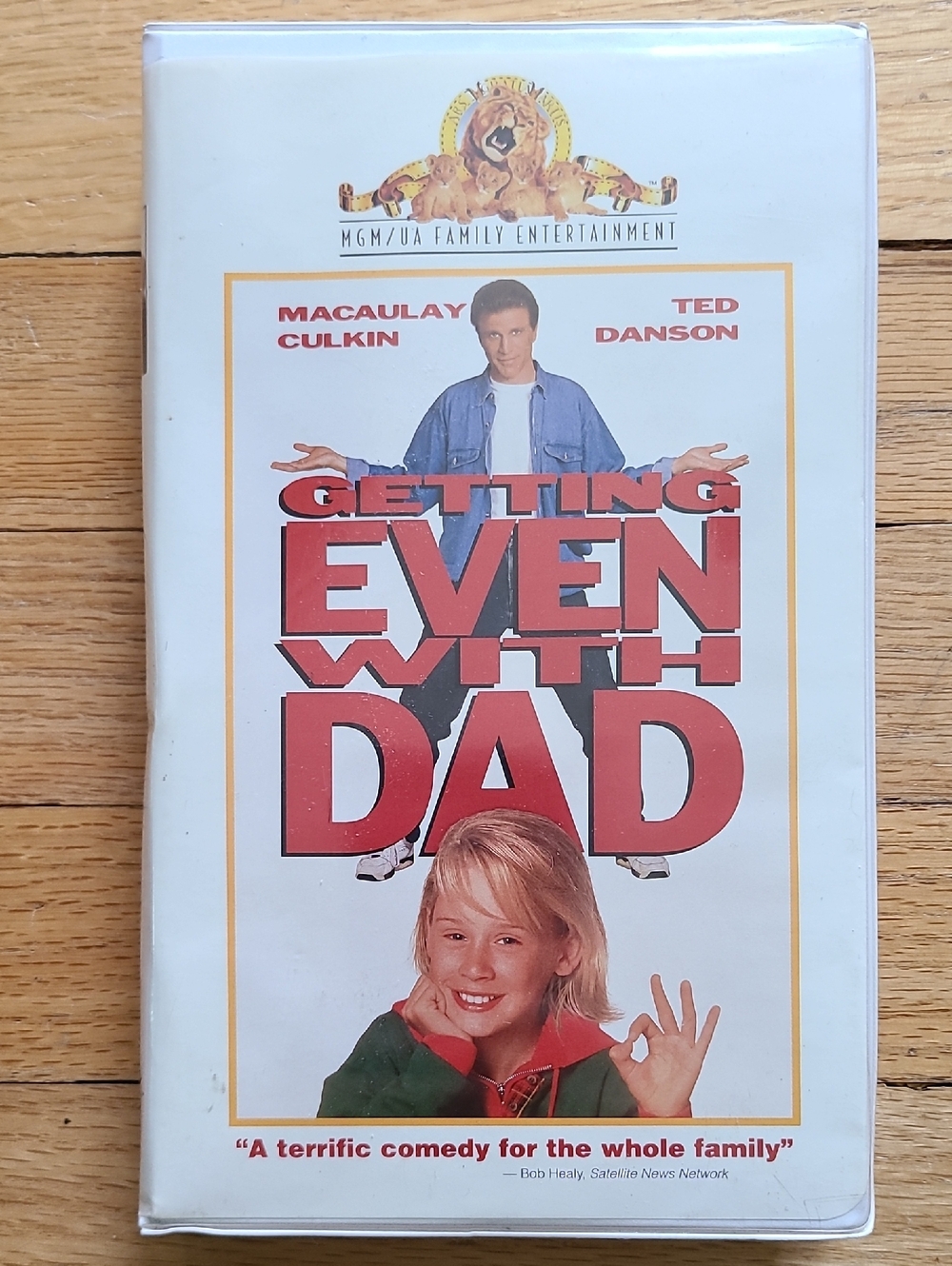 Getting Even With Dad VHS Movie Tape